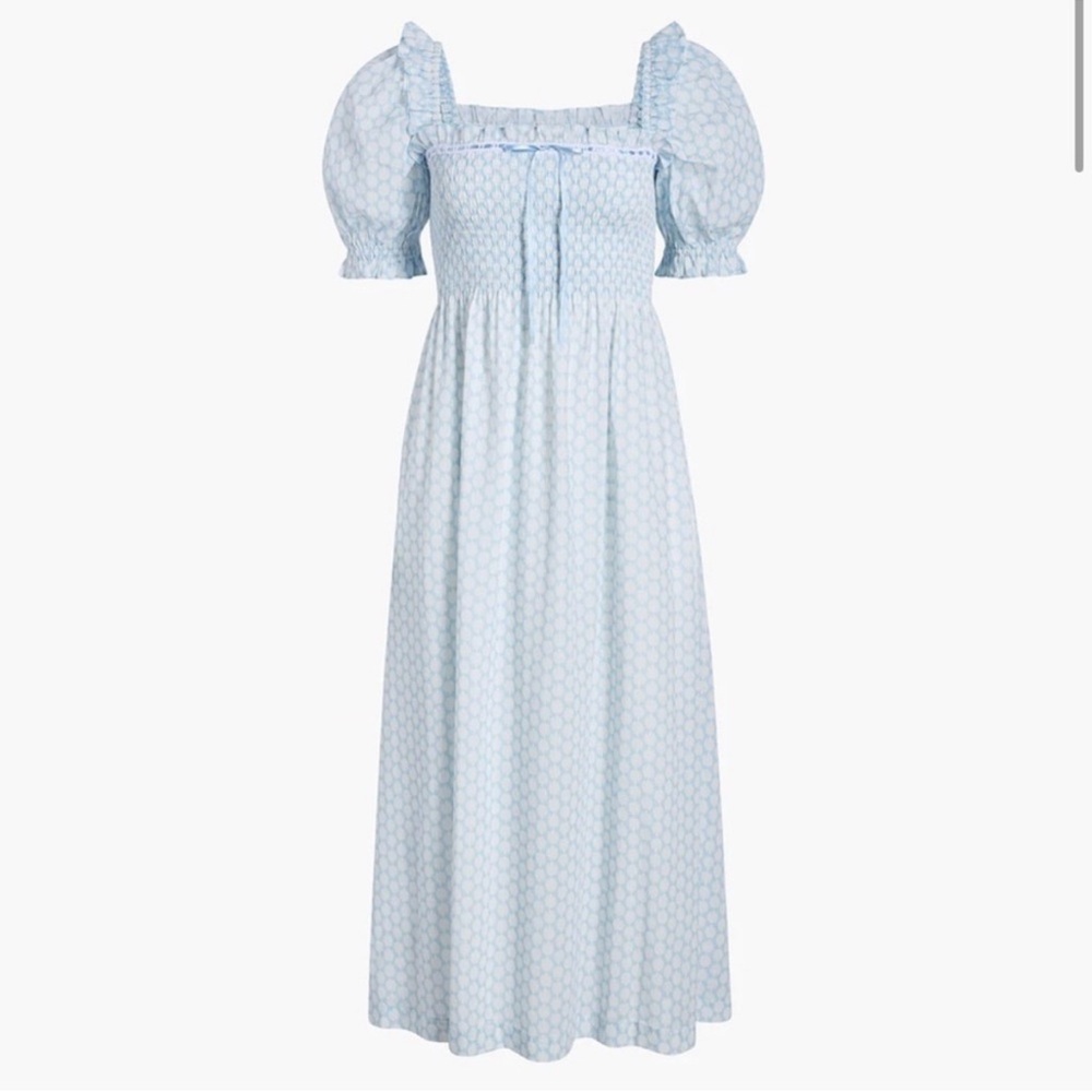 Hill House baroque shell Scarlett dress